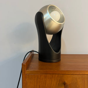 Touch-Lampe Sensorette schwarz Alu von Insta 70er