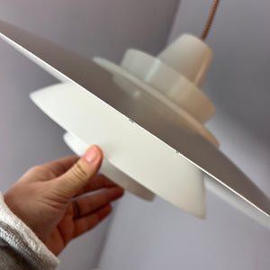 Lamellenlampe weiß aus Dänemark