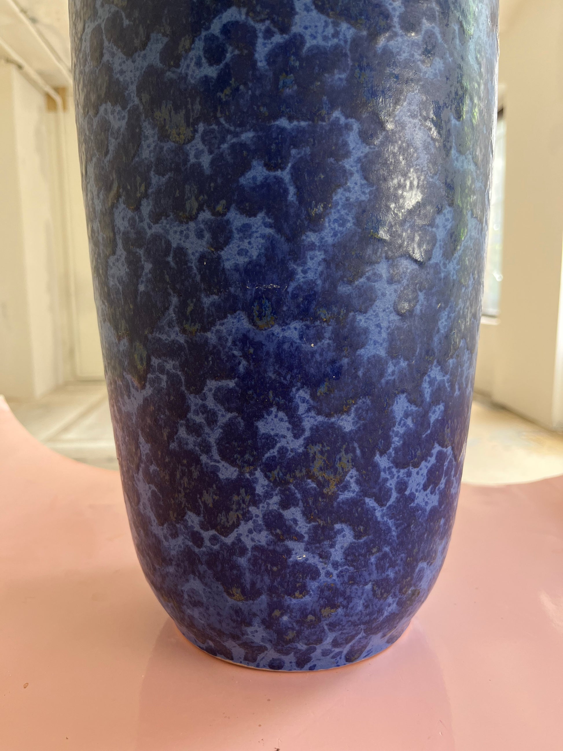 Bodenvase 517-45 dunkelblau von Scheurich West Germany