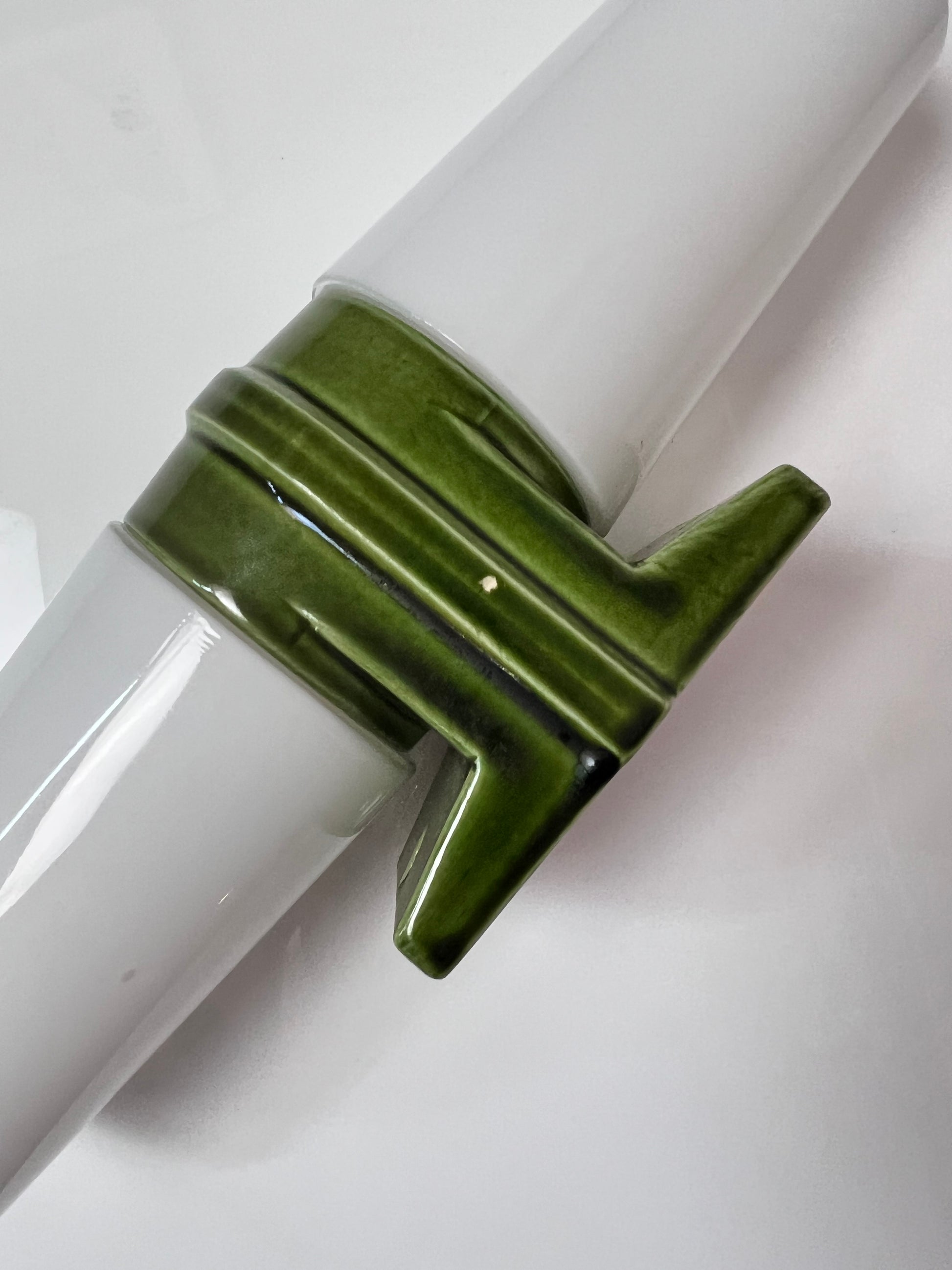 Wandlampe Modell 6060 grün von Sigvard Bernadotte für Ifö