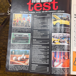Stiftung Warentest Zeitschrift Juli 1975