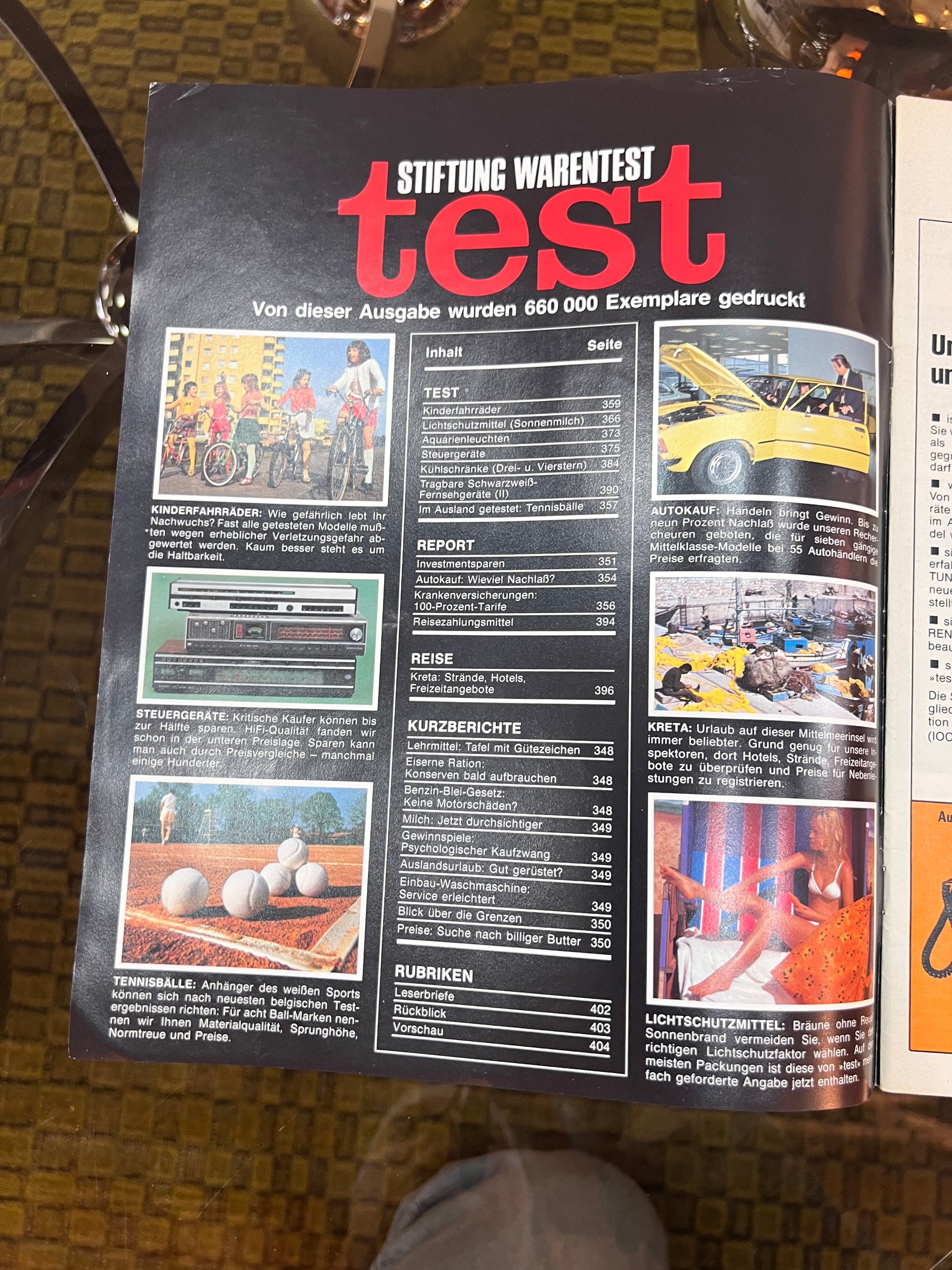 Stiftung Warentest Zeitschrift Juli 1975