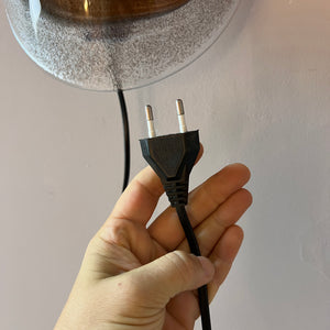 Wandlampe rotbraun Glas von Per Lütken für Holmegaard