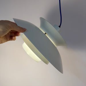 Lamellenlampe weiß aus Dänemark