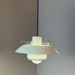 Lamellenlampe weiß aus Dänemark