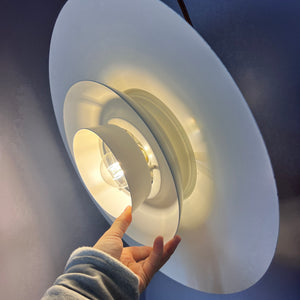 Lamellenlampe weiß aus Dänemark