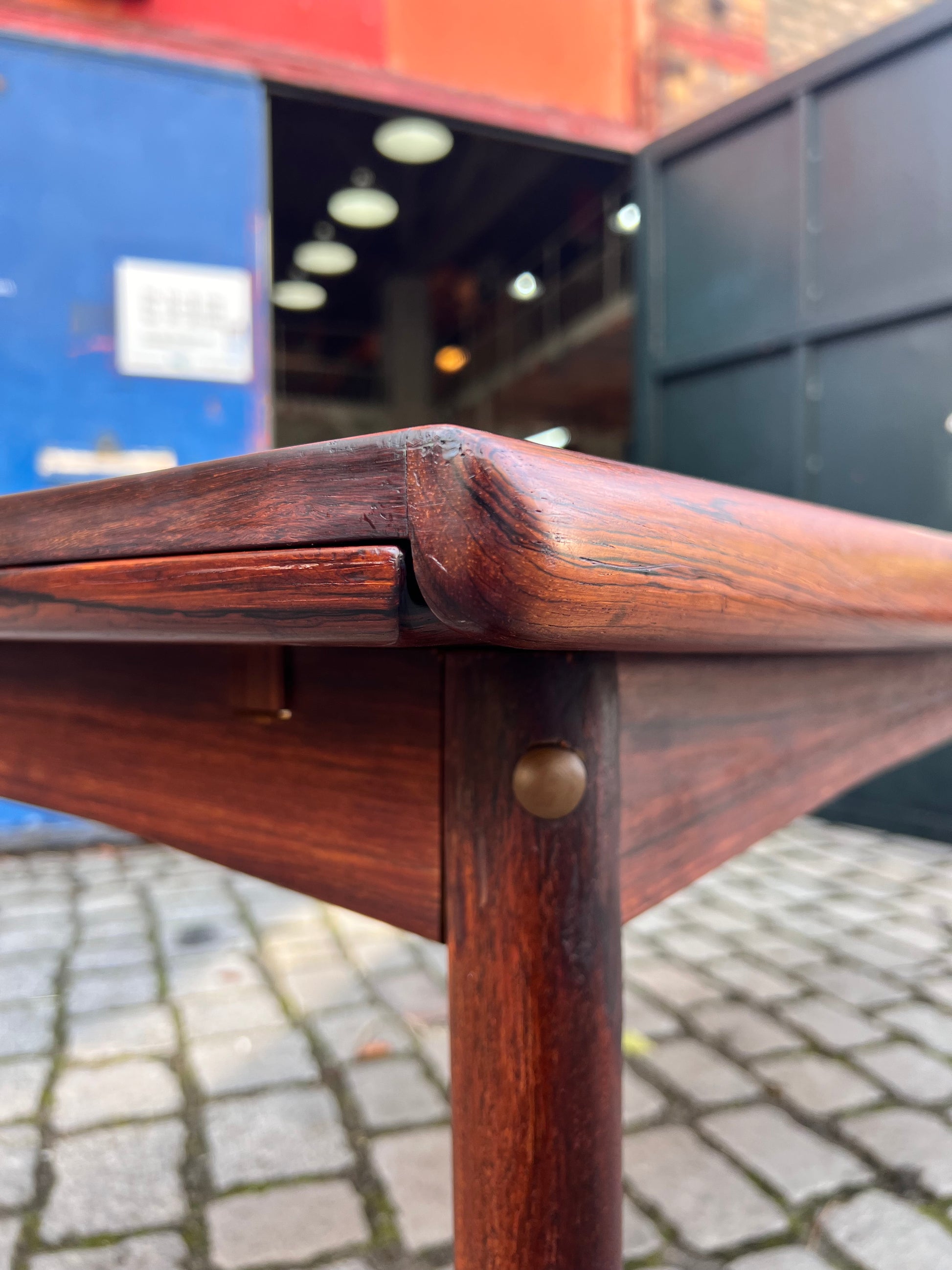 Ausziehbarer Esstisch Palisander aus Dänemark