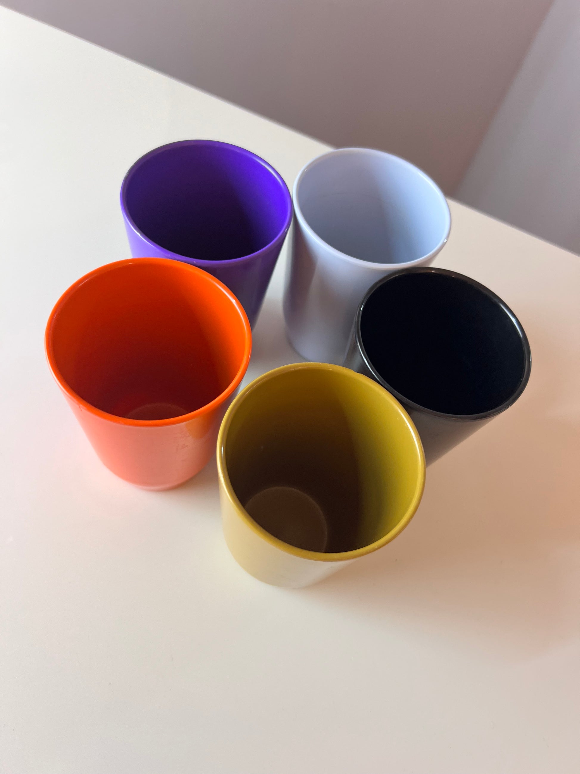 Set: 5 Becher Mepal Service 225 von Rosti