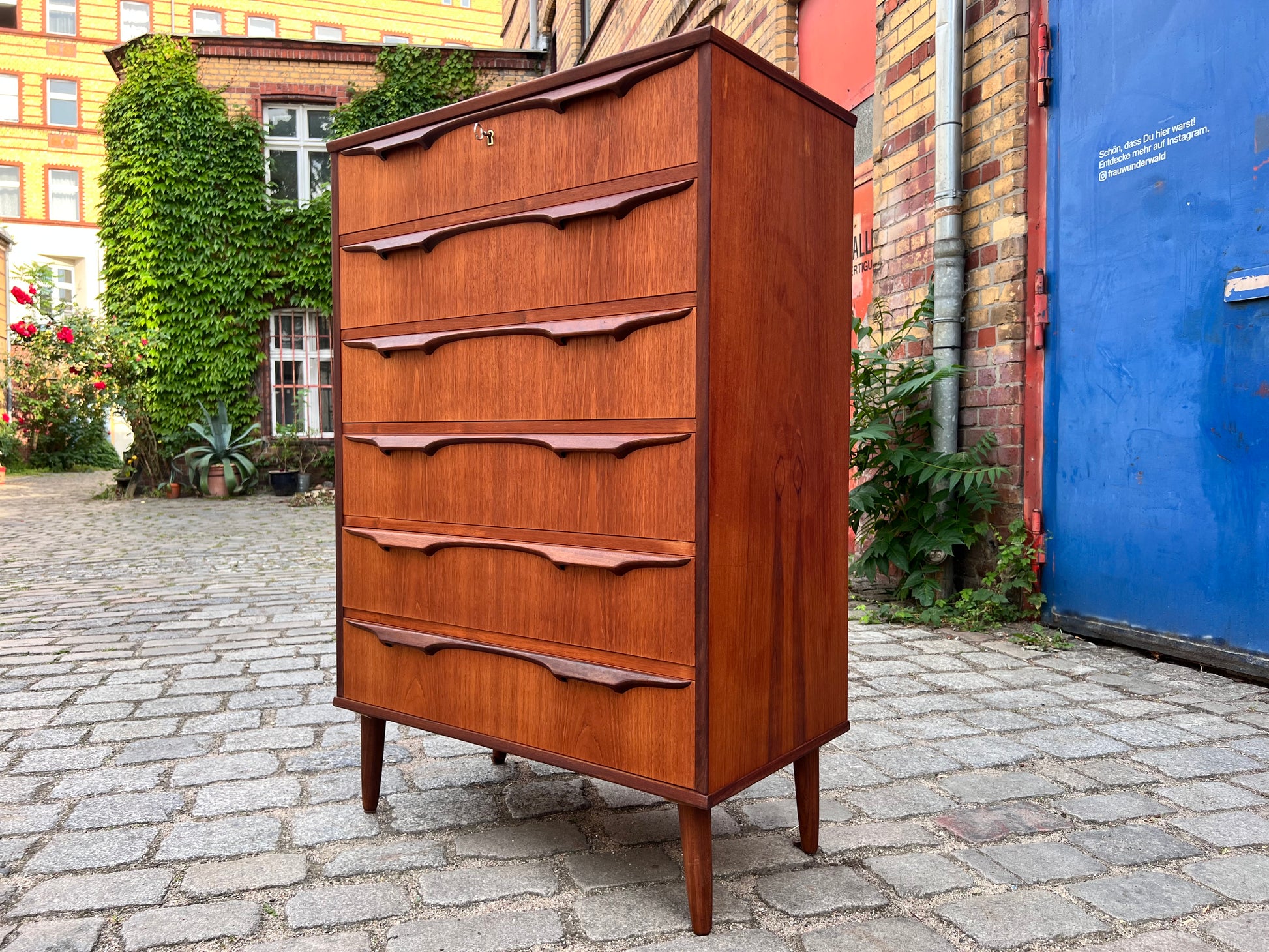 Kommode Tallboy von Klaus Okholm für Trekanten 60er