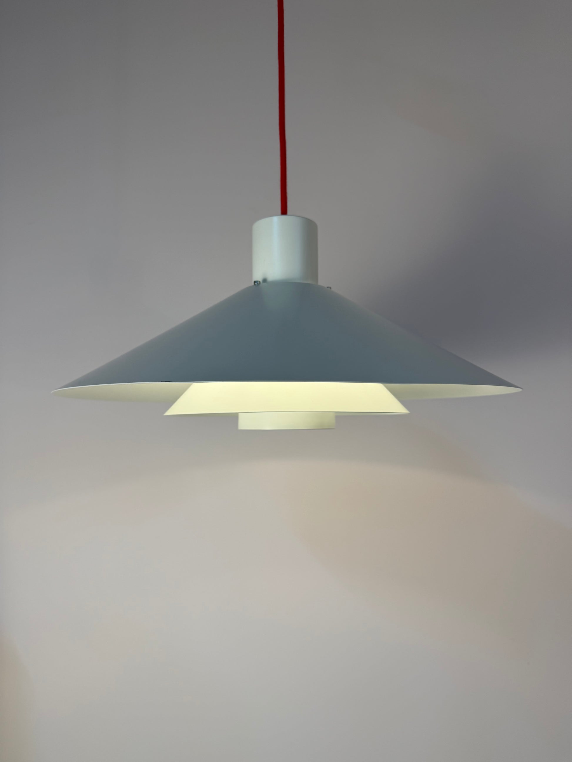 Lamellenlampe Trapez von Christian Hvidt für Nordisk Solar