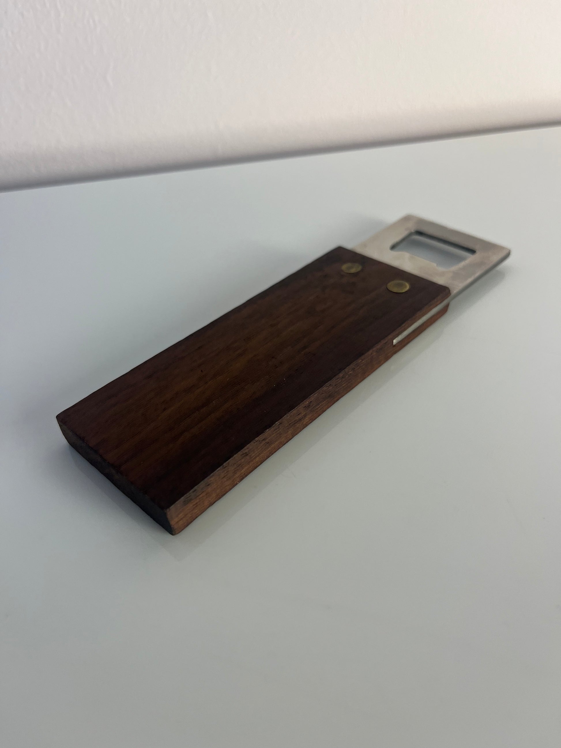 Flaschenöffner Teak aus Dänemark