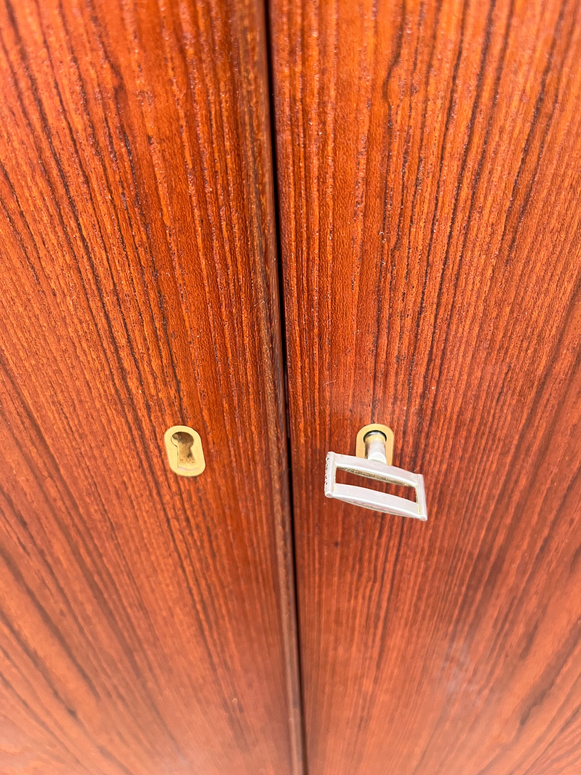 Eckschrank Teak von Aulum Møbelfabrik