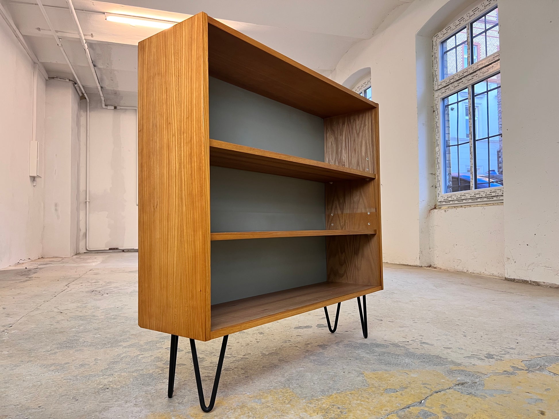 Bücherregal Typ 605 von Herbert Eilenberg für Hellerau