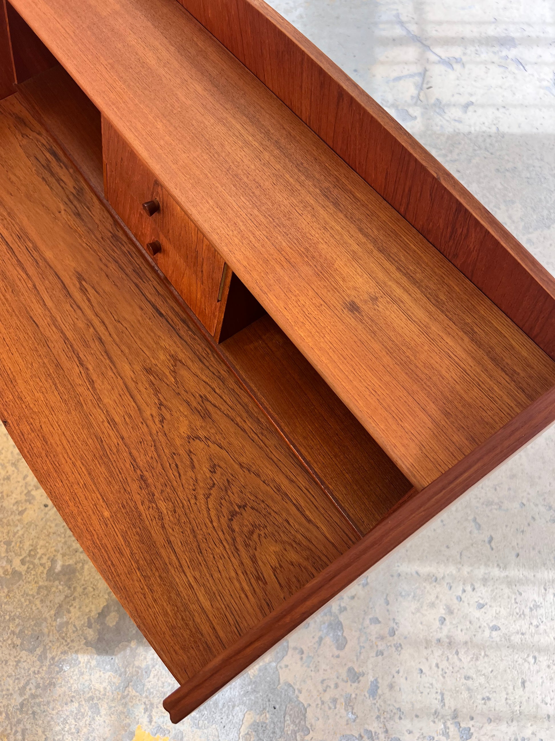 Sekretär Teak aus Dänemark