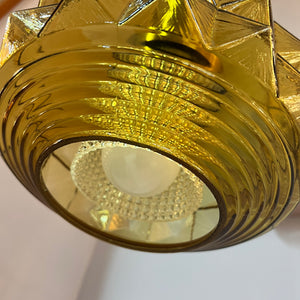 Hängelampe gold Glas von Vitrika