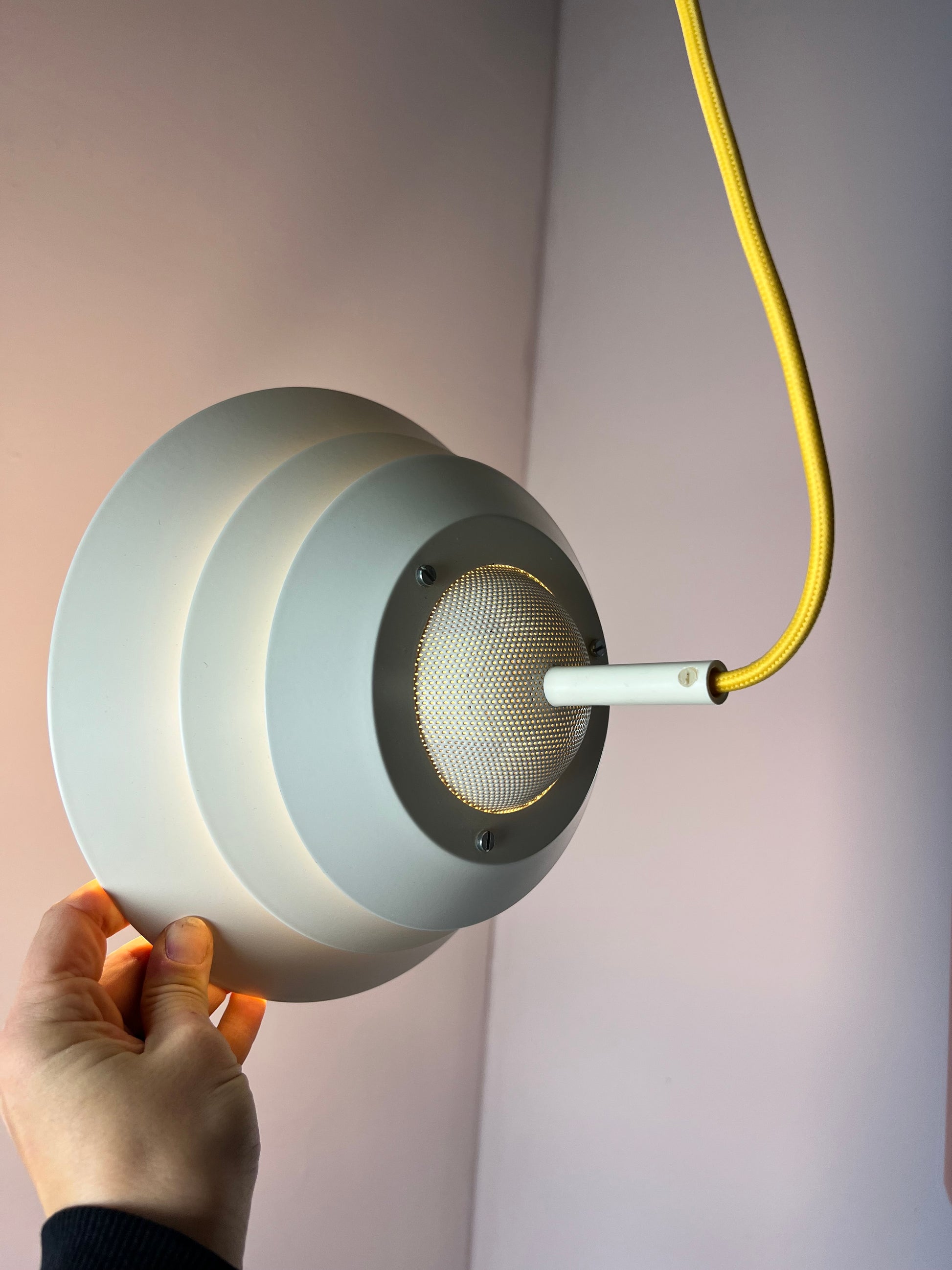 Lamellenlampe Modell Limino weiß von Design Light