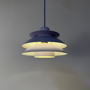 Lamellenlampe Typ 776 flieder von Horn