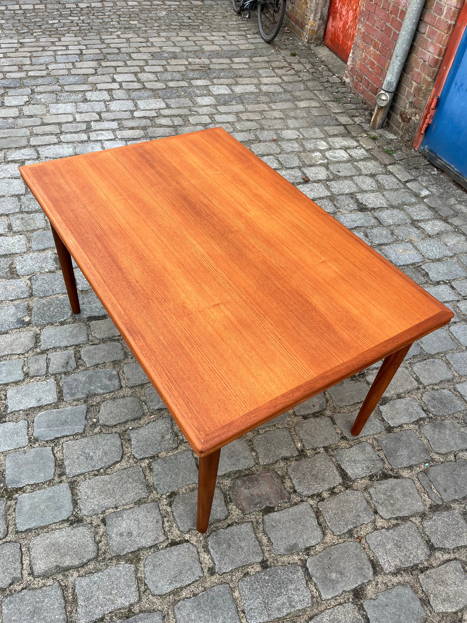 Ausziehbarer Esstisch Teak von Rosenstrup Møbelfabrik