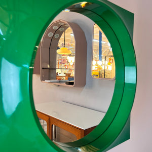 Spiegelschrank Quadrat grün von Hammarplast