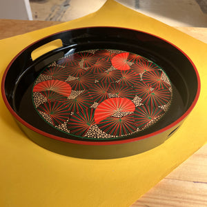 Lacktablett aus der Shōwa Periode Japan 70er