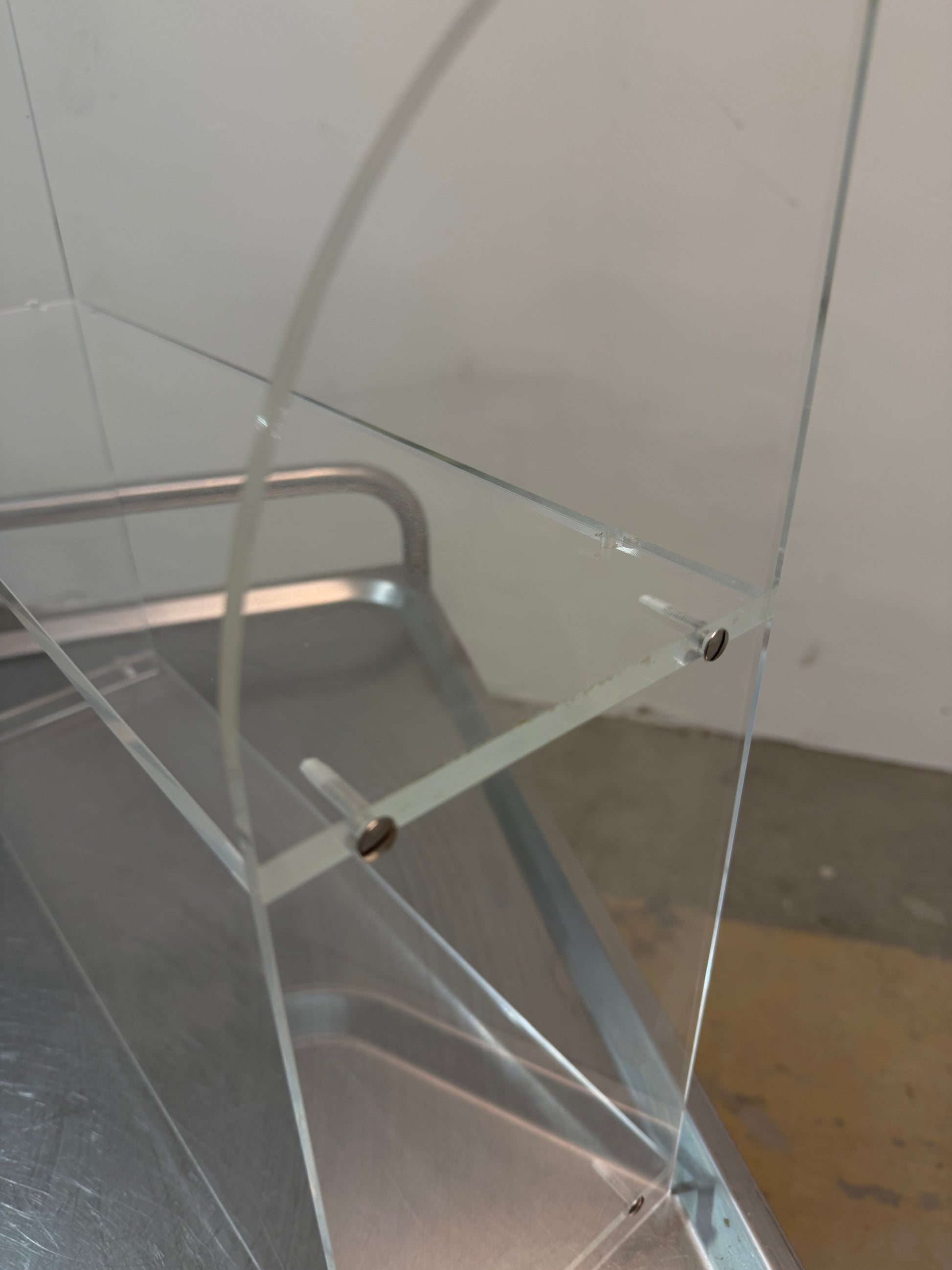 Wandregal transparent Acryl