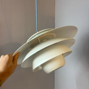 Lamellenlampe weiß aus Dänemark