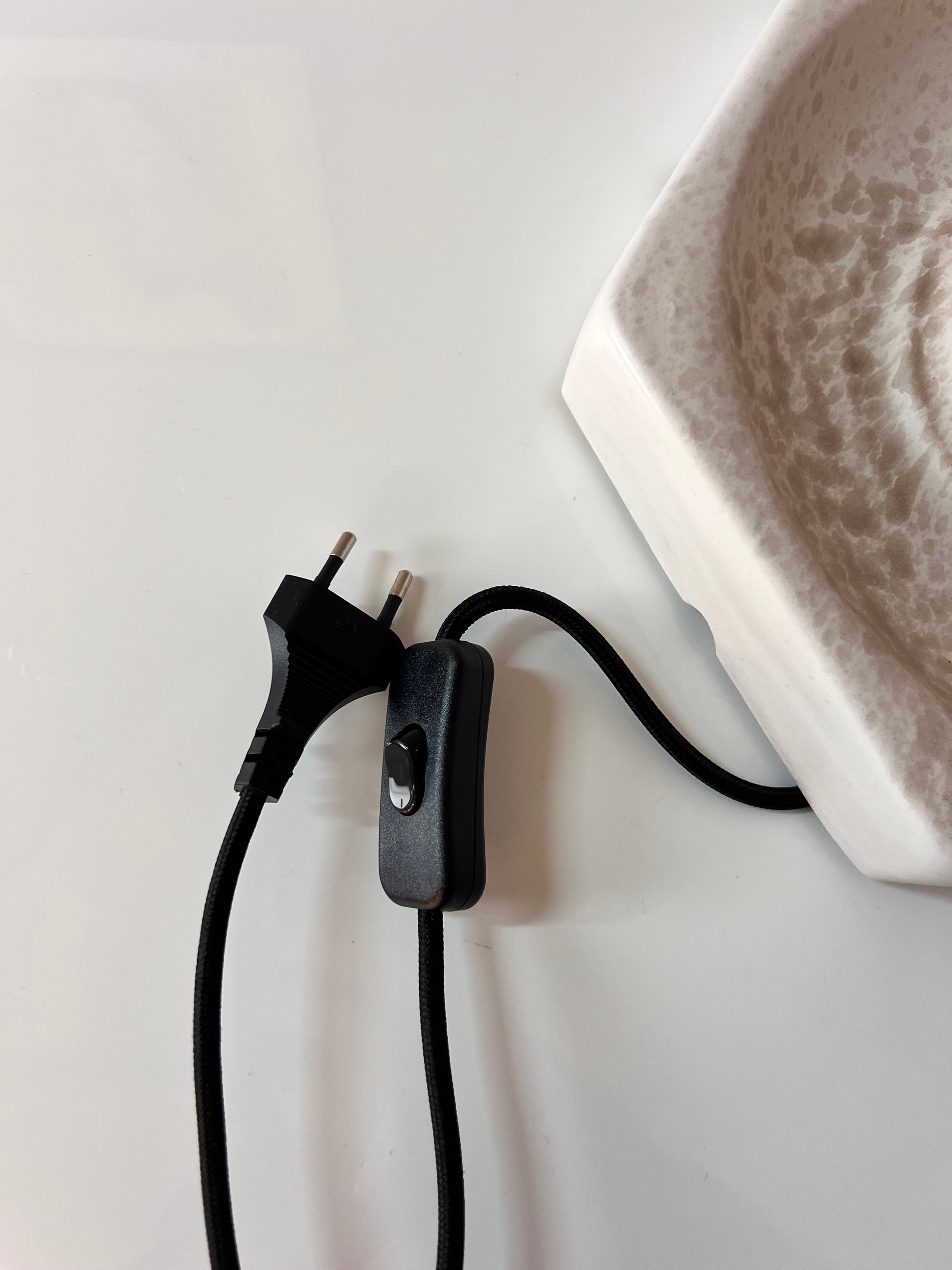 Wandlampe creme Keramik von Hustadt Leuchten