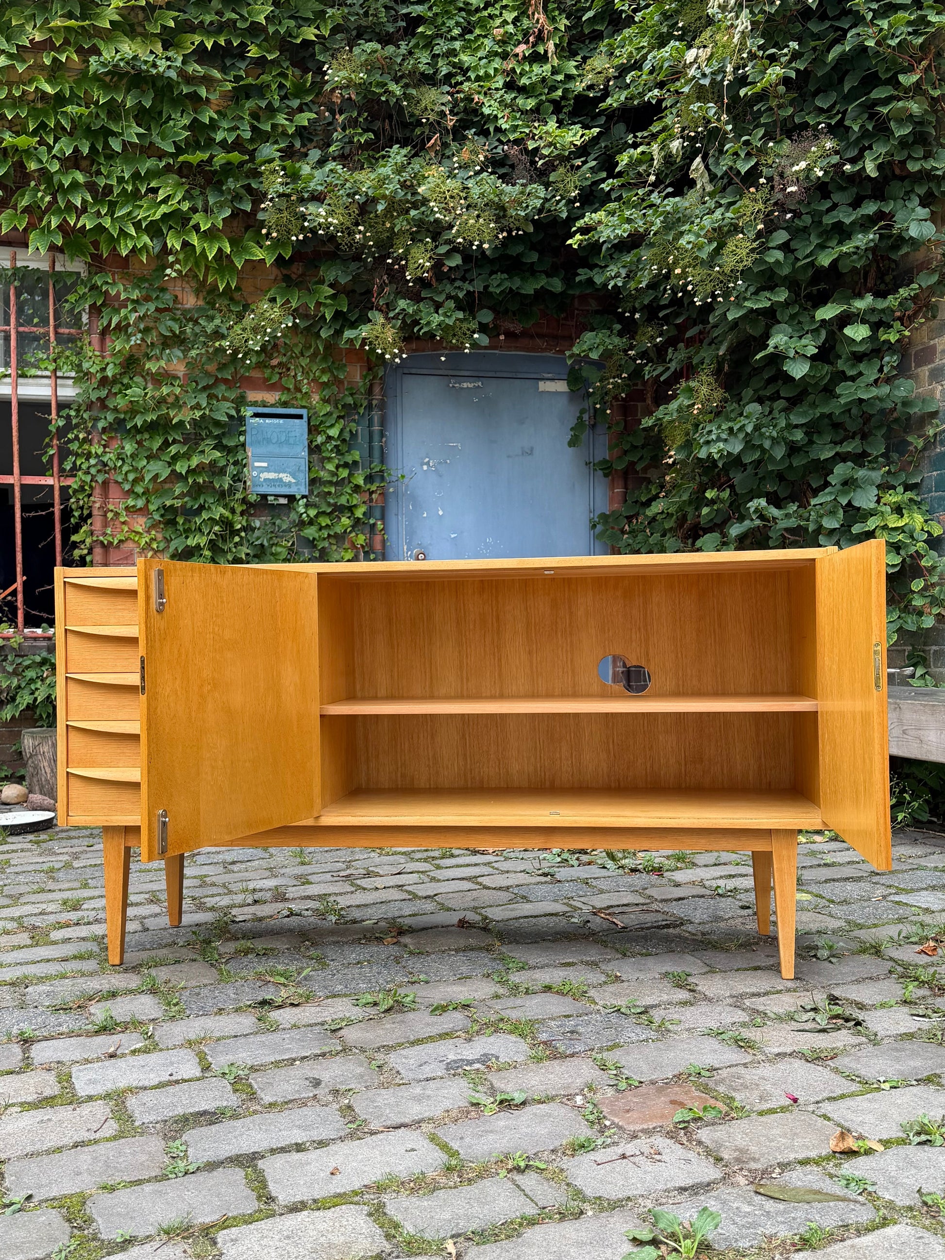 Sideboard Typ 602/K Esche von Franz Ehrlich für Hellerau