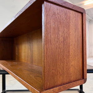 Schmales Regal Modul Teak