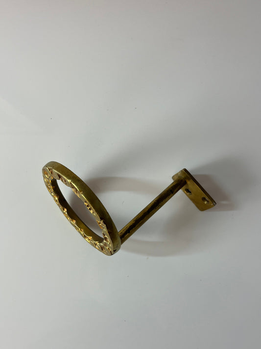 Runder Wandhaken Messing