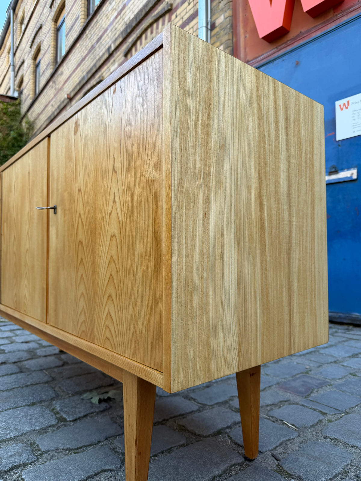 Sideboard Typ 602/K Esche von Franz Ehrlich für Hellerau