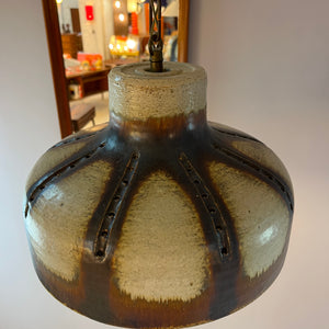 Hängelampe Modell 1079 Keramik von Axella Stentøj