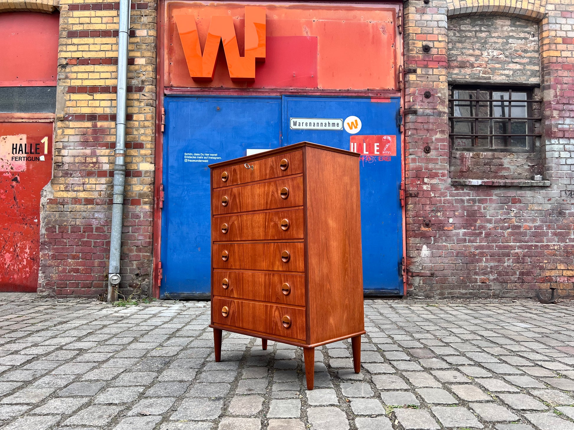 Kommode Teak von Kai Kristiansen aus Dänemark