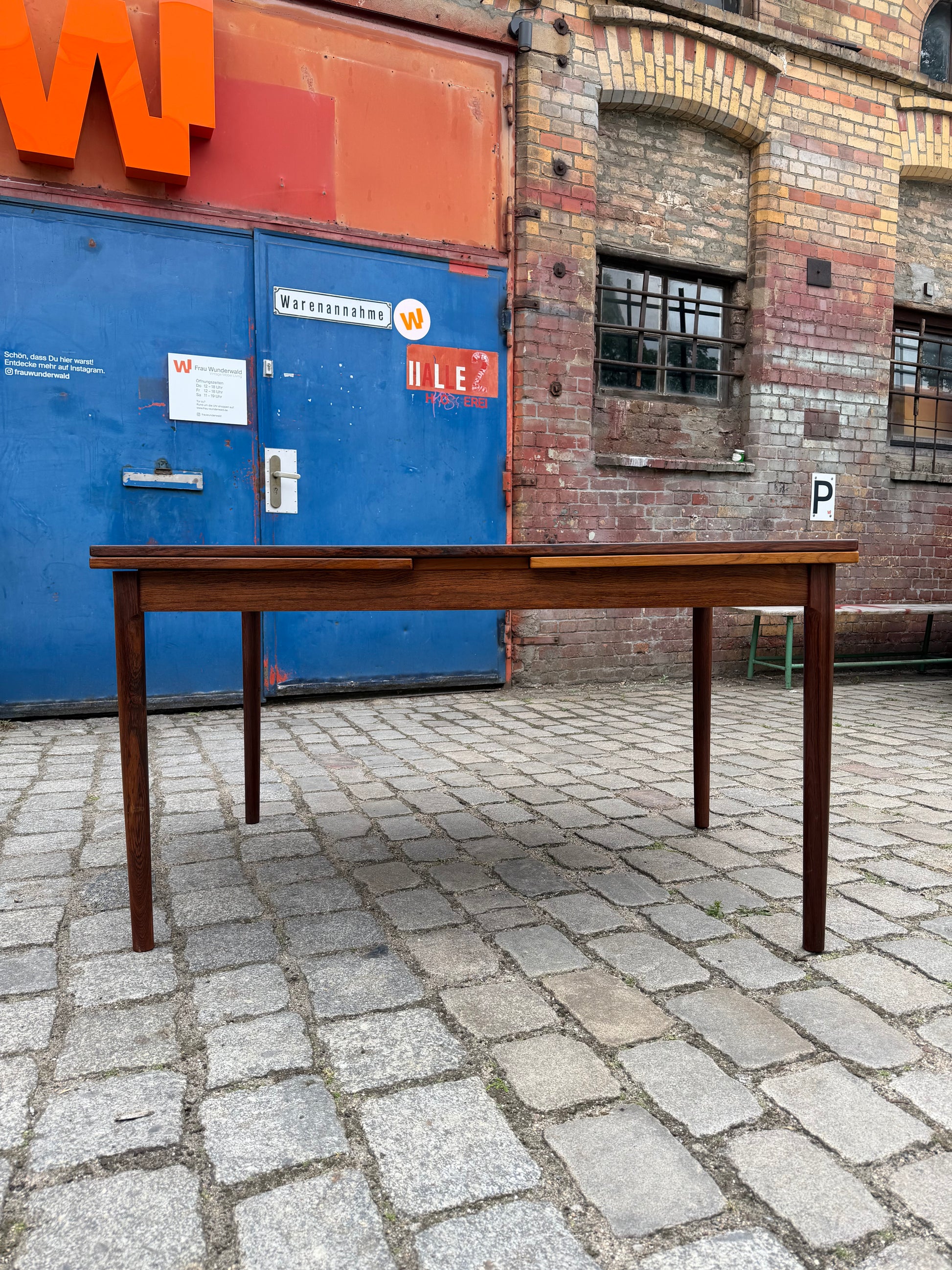 Ausziehbarer Esstisch Palisander aus Dänemark
