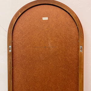 Klappbarer Wandspiegel Teak von Fakse Furniture aus Dänemark