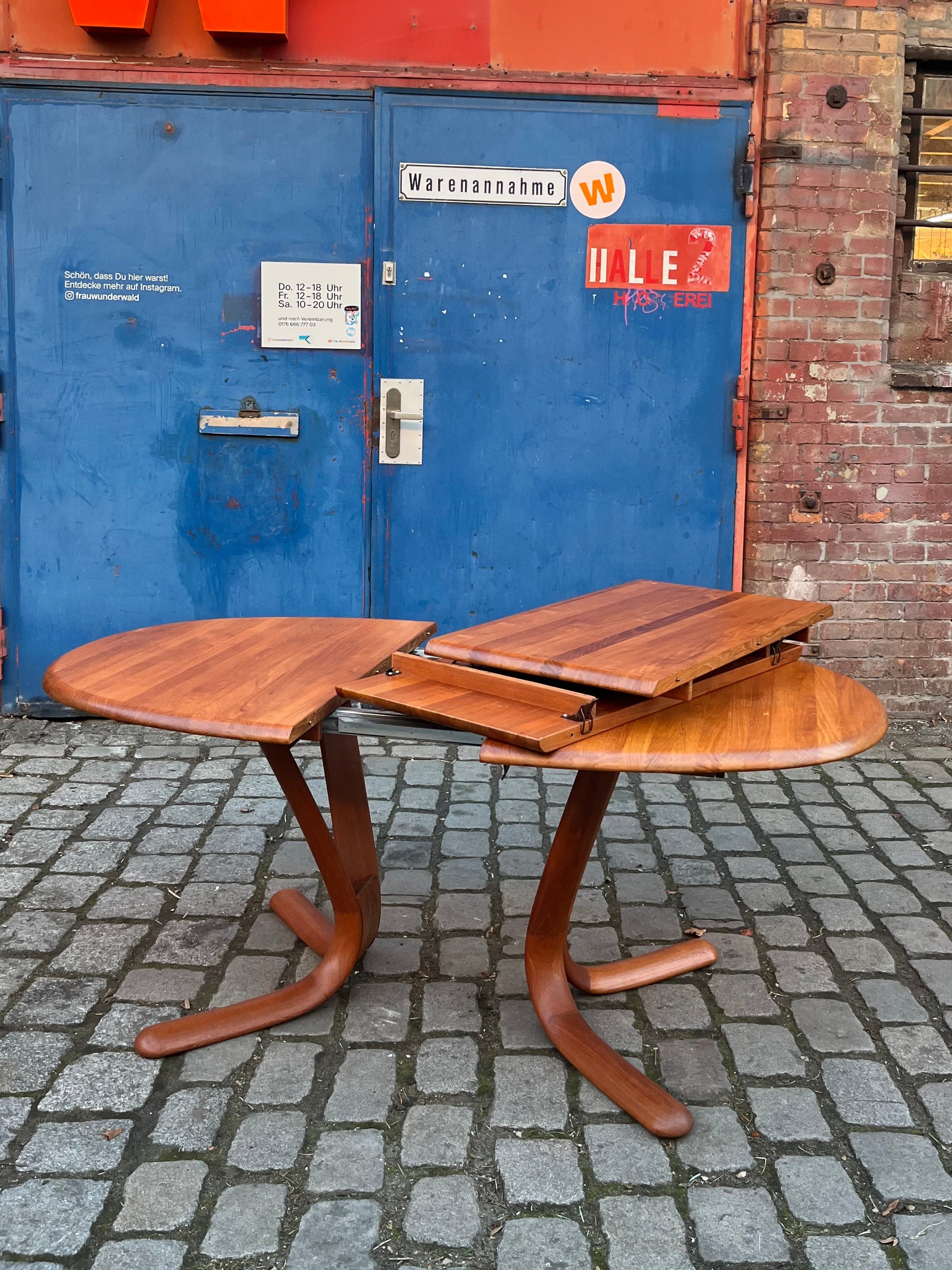 Ovaler ausziehbarer Esstisch Teak von Snedkergaarden
