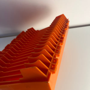 Aufklappbarer Geschirrabtropfer orange von Rhenanit