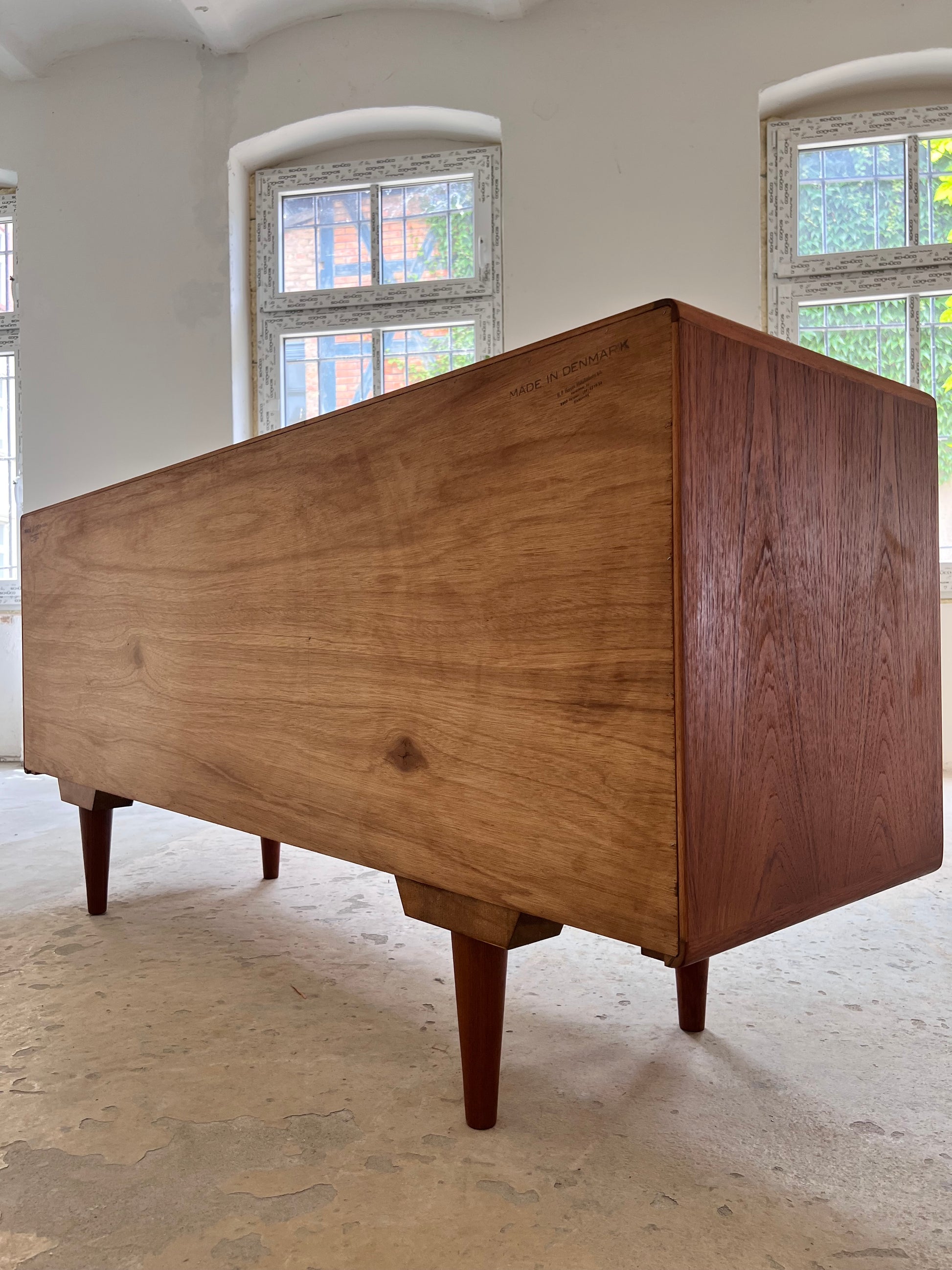Sideboard Teak von H.P. Hansen - Breite 169 cm