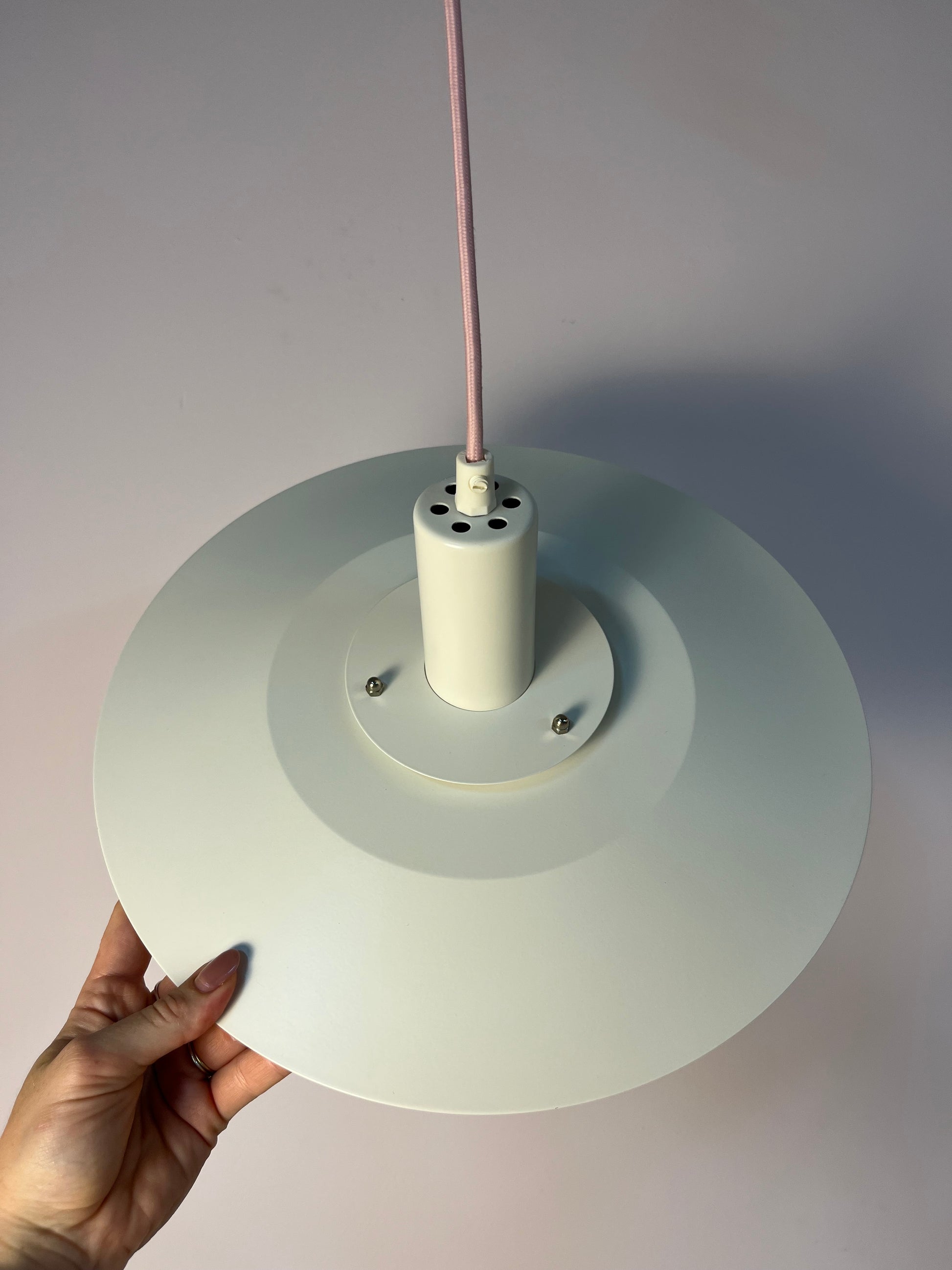 Lamellenlampe Typ 4000 weiß von Lyfa