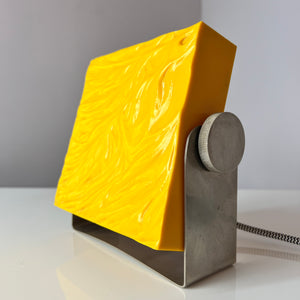 Tischlampe gelb von Uwe Mersch