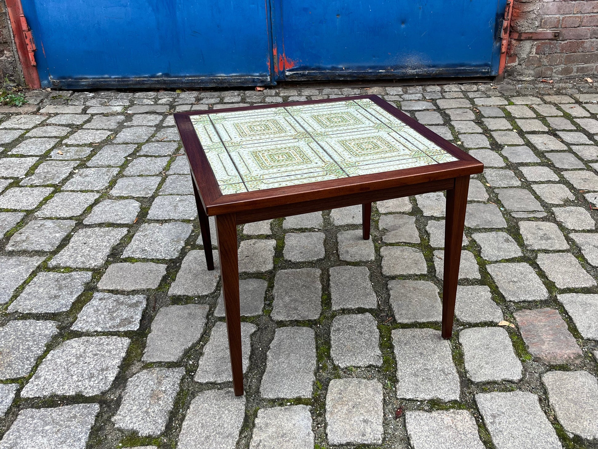 Beistelltisch Fliesen Palisander aus Dänemark von Kvalitet, Form & Funktion