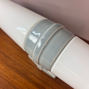 Wandlampe Modell 6060 hellgrau von Sigvard Bernadotte für Ifö