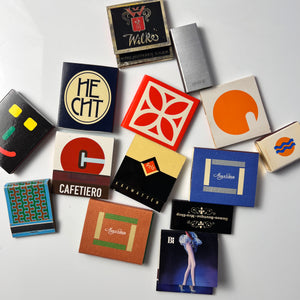 Set: Vintage Streichhölzer Grafik