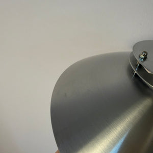 Lamellenlampe silber aus Dänemark