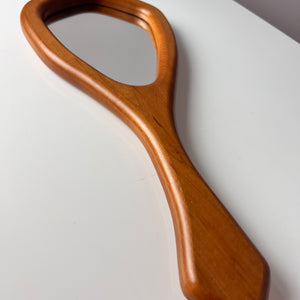 Handspiegel Buche 70er