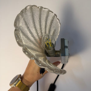 Wandlampe Muschel Glas von Sölken