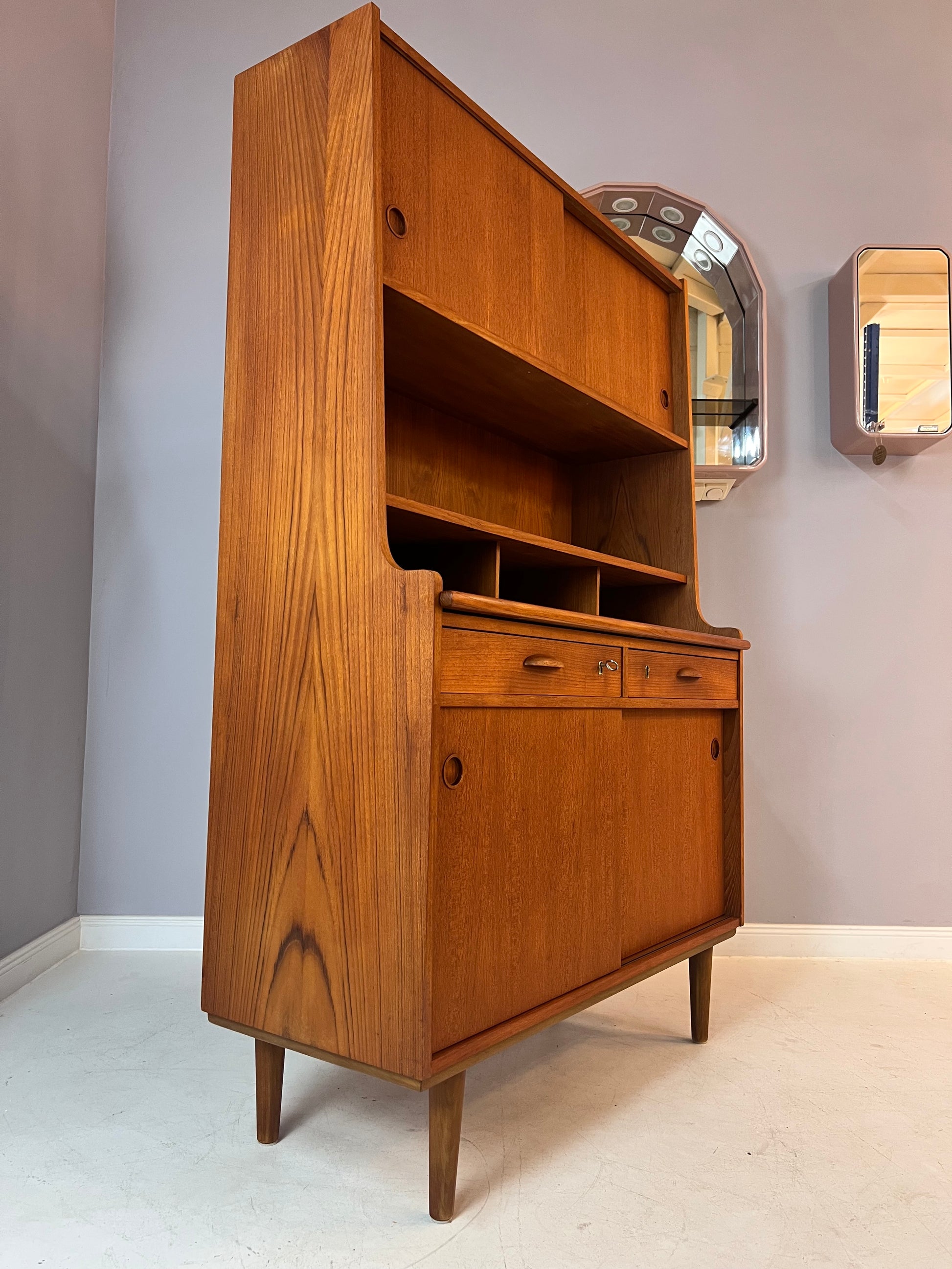 Bücherregal Teak von Korinth Møbelfabrik