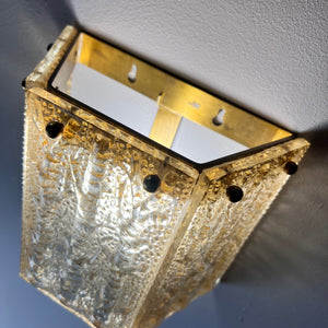 Wandlampe von Orrefors aus Schweden