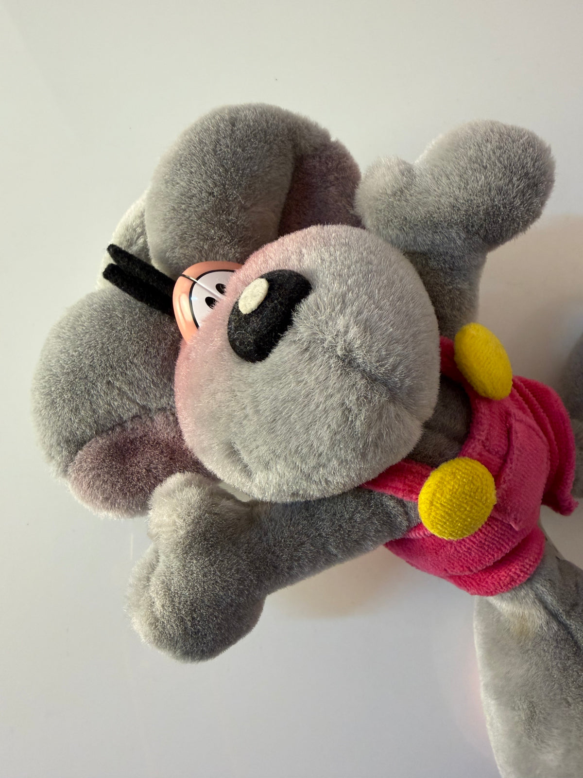 Diddl Maus mit pinker Latzhose von Thomas Goletz