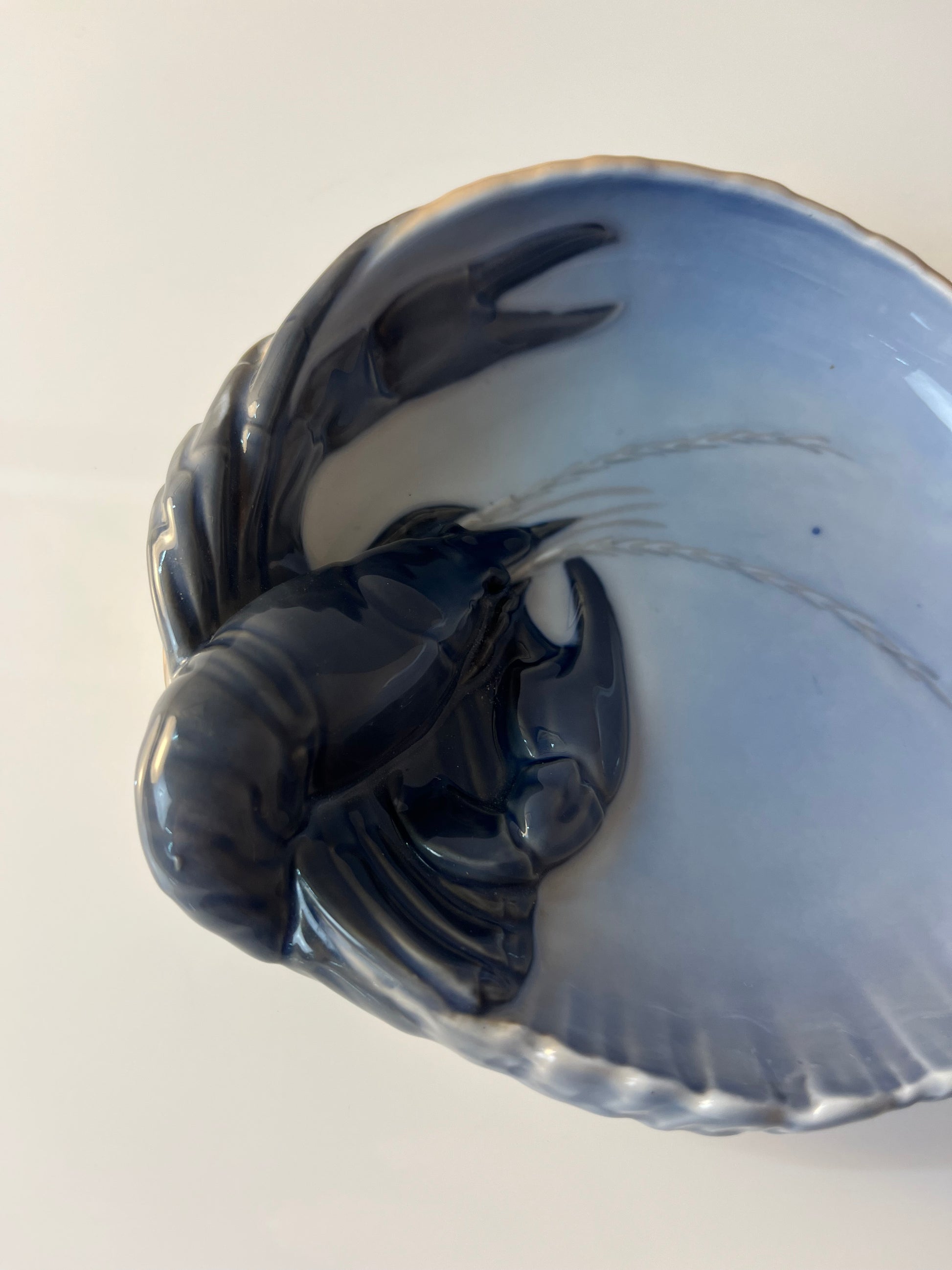 Schale Hummer Typ 3277 ∅ 16,5 cm von Erik Nielsen für Royal Copenhagen